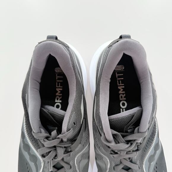 Saucony Ride 15 Mens Size 11 Black White Lace-Up Power Running Shoes S20729-05 - Picture 5 of 8